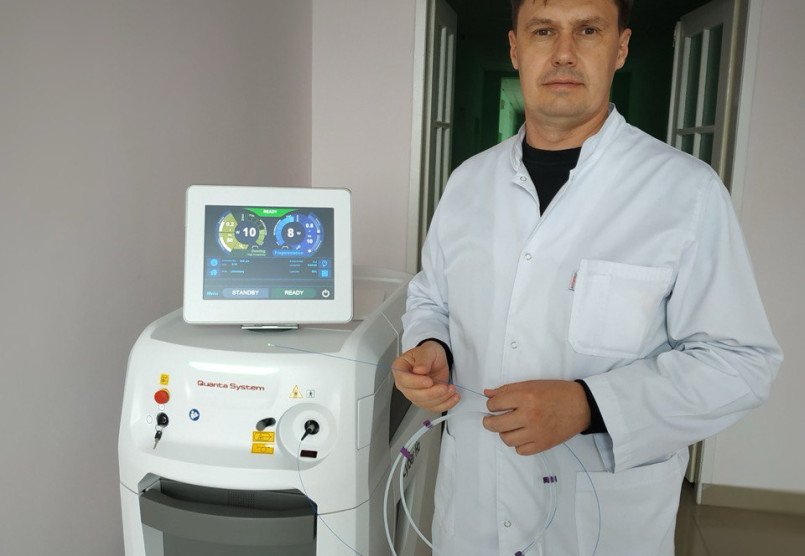 Встановлення передового обладнання в лікарню Рівненської області